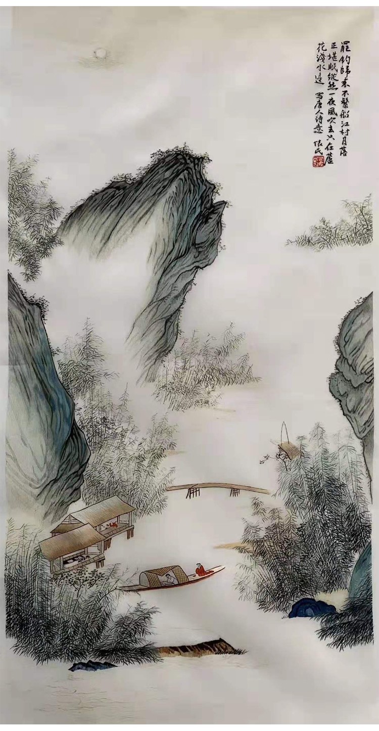 十俏娘苏绣手工绣制